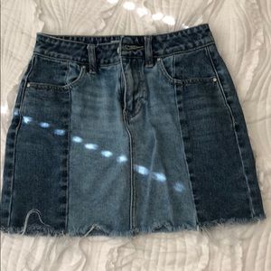 PACSUN DENIM SKIRT 23 WAIST
